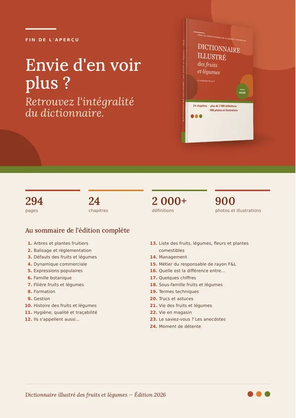 Page de l'aperçu du dictionnaire : Fin de l’aperçu.